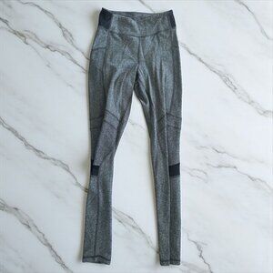 LULULEMON Womens Gray Black Leggings Size 4